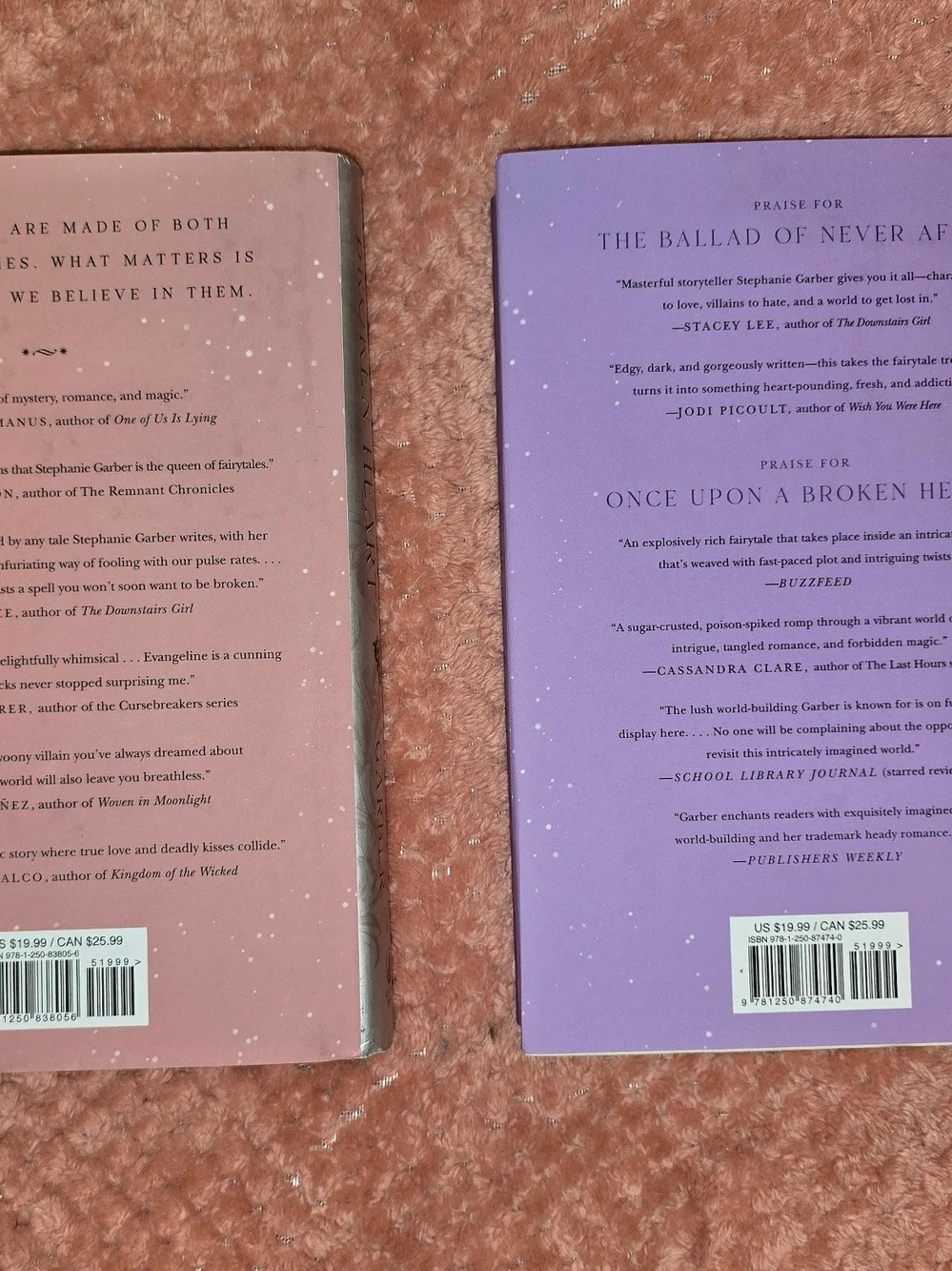Signed Book Set By Stephanie Garber Once Upon A Broken Heart Series